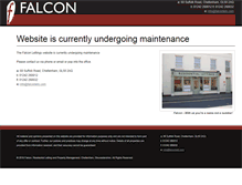Tablet Screenshot of falconlets.com